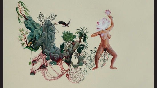 Drawing Room: Manjot Kaur’s paintings birth rebellion and entwined truths Drawing Room: Manjot Kaur’s paintings birth rebellion and entwined truths