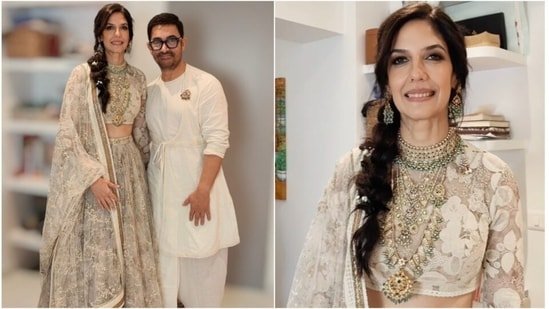 Inside Gauri Spratt’s romantic look for intimate wedding with Aamir Khan: Sabyasachi lehenga to bohemian bridal braid Inside Gauri Spratt’s romantic look for intimate wedding with Aamir Khan: Sabyasachi lehenga to bohemian bridal braid