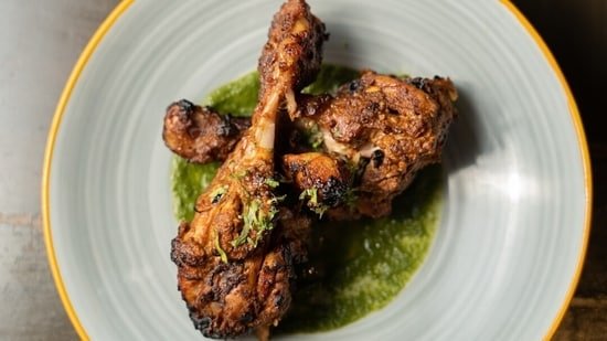 Looking for healthy, air fryer dishes? Try this delicious tandoori chicken leg recipe with 55 g protein and minimal oil Looking for healthy, air fryer dishes? Try this delicious tandoori chicken leg recipe with 55 g protein and minimal oil