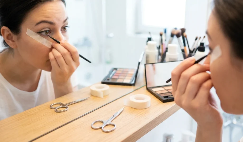 Makeup Beginners ध्यान दें! कैंची और टेप से पाएं Perfect Look, ये हैं 5 Viral हैक्स Makeup Beginners ध्यान दें! कैंची और टेप से पाएं Perfect Look, ये हैं 5 Viral हैक्स
