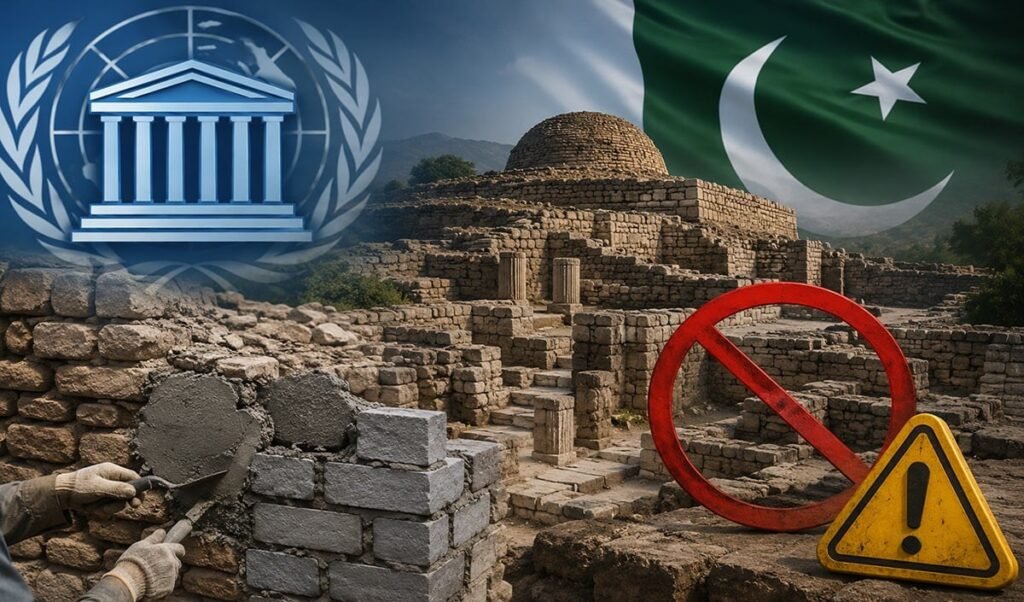 Prabhasakshi NewsRoom: तक्षशिला से छेड़छाड़ करने पर Pakistan पर बरसा UNESCO, विश्व धरोहर सूची से बाहर करने की चेतावनी दी Prabhasakshi NewsRoom: तक्षशिला से छेड़छाड़ करने पर Pakistan पर बरसा UNESCO, विश्व धरोहर सूची से बाहर करने की चेतावनी दी