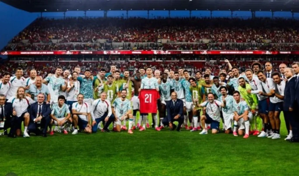 Ronaldo के Retirement पर बहन Katia का बड़ा खुलासा, बोलीं- 'यह उनका आखिरी World Cup है' Ronaldo के Retirement पर बहन Katia का बड़ा खुलासा, बोलीं- 'यह उनका आखिरी World Cup है'