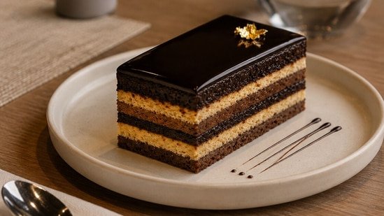 Skip the bakery and try this classic Opera cake recipe at home for a truly indulgent treat: Step-by-step process Skip the bakery and try this classic Opera cake recipe at home for a truly indulgent treat: Step-by-step process
