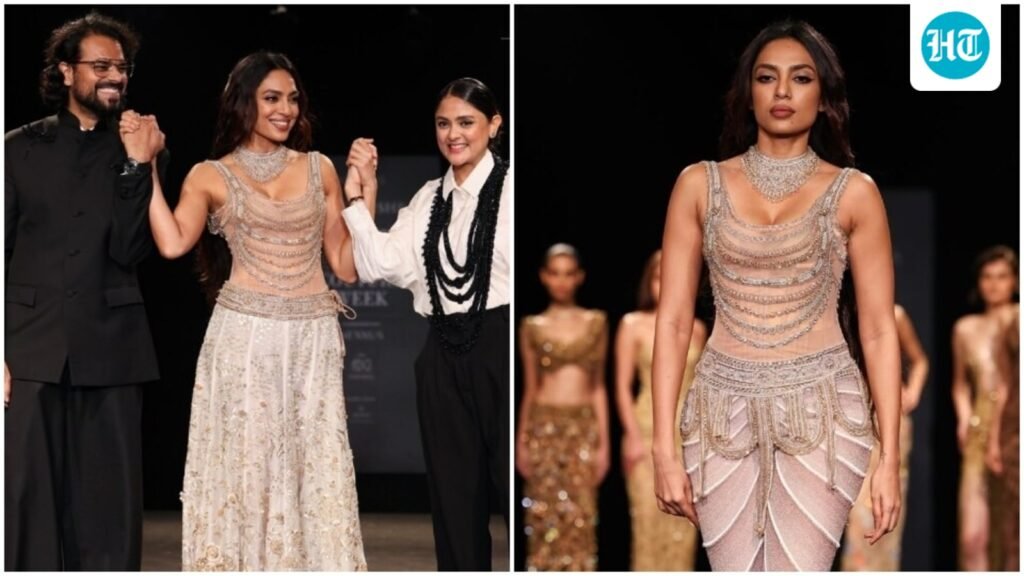Sobhita Dhulipala talks Indian couture, personal style as she closes Rahul Mishra’s India Couture Week show | Interview Sobhita Dhulipala talks Indian couture, personal style as she closes Rahul Mishra’s India Couture Week show | Interview