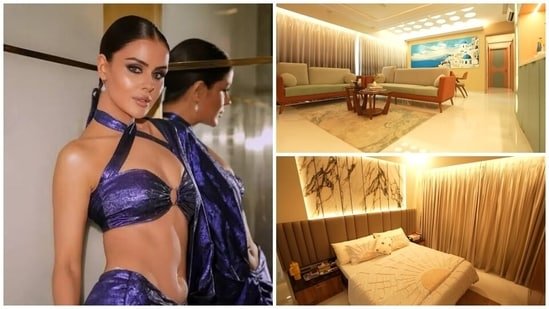 Step inside Priyanka Chahar Choudhary’s cosy Mumbai home with Greece and Tulum vibes, stunning bathroom and lake views Step inside Priyanka Chahar Choudhary’s cosy Mumbai home with Greece and Tulum vibes, stunning bathroom and lake views