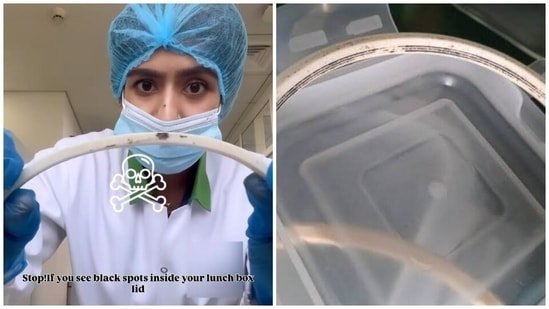 Think black spots in lunchbox lid are harmless? Dubai microbiologist Neethu Sureshkumar reveals threat, how to clean Think black spots in lunchbox lid are harmless? Dubai microbiologist Neethu Sureshkumar reveals threat, how to clean