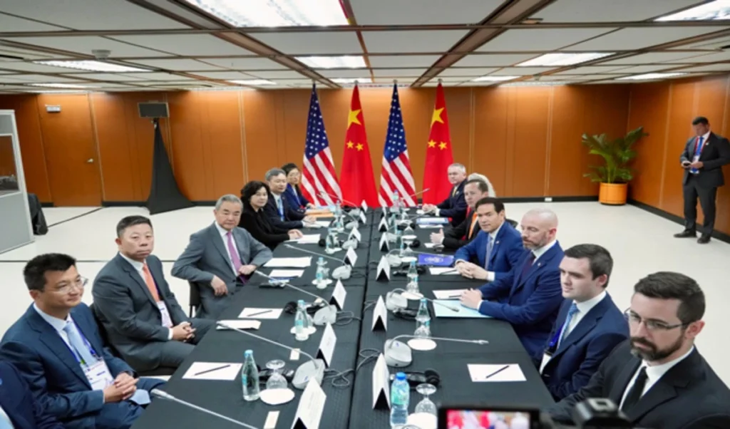 US-China Relations में सुधार की उम्मीद: Marco Rubio बोले- Xi Jinping की यात्रा से सुलझेंगे आपसी मतभेद US-China Relations में सुधार की उम्मीद: Marco Rubio बोले- Xi Jinping की यात्रा से सुलझेंगे आपसी मतभेद