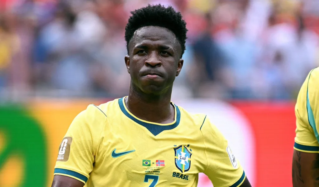 World Cup के बाद Vinicius Jr. की बढ़ी डिमांड, Real Madrid के साथ नए Contract पर जल्द लग सकती है मुहर World Cup के बाद Vinicius Jr. की बढ़ी डिमांड, Real Madrid के साथ नए Contract पर जल्द लग सकती है मुहर