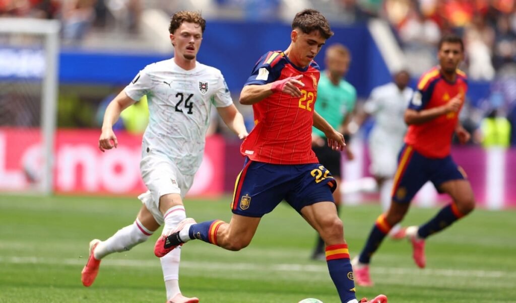 World Cup में Oyarzabal का डबल धमाका, Spain ने Austria को रौंदकर क्वार्टर फाइनल में बनाई जगह World Cup में Oyarzabal का डबल धमाका, Spain ने Austria को रौंदकर क्वार्टर फाइनल में बनाई जगह