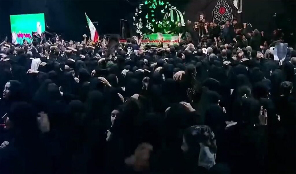 ali khamenei funeral iran tehran mashhad