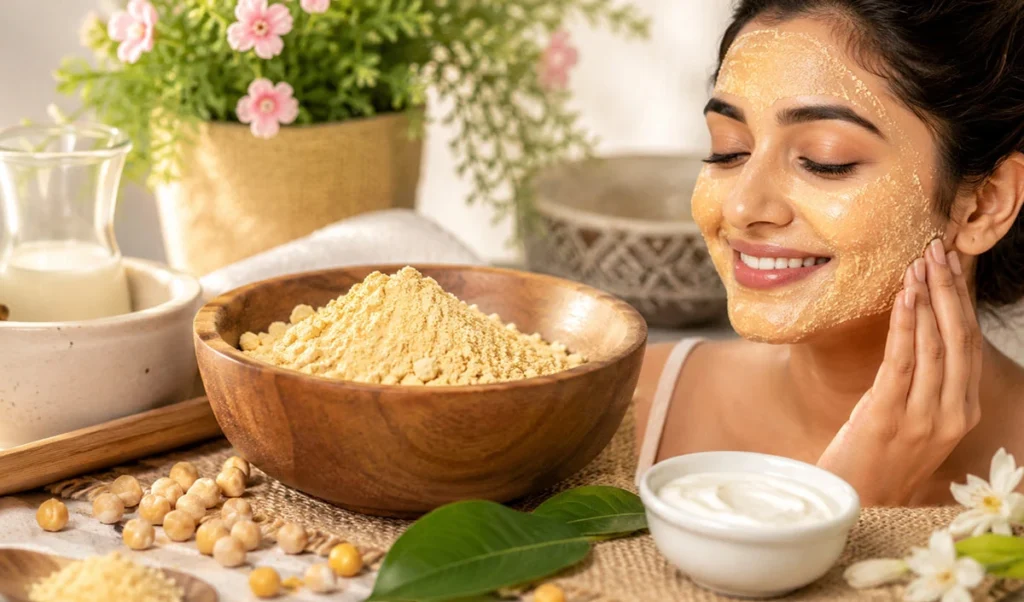 beauty uses of besan beyond face packs in hindi beauty uses of besan beyond face packs in hindi
