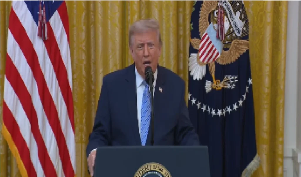 donald trump addresses the nation raises questions about the us election process