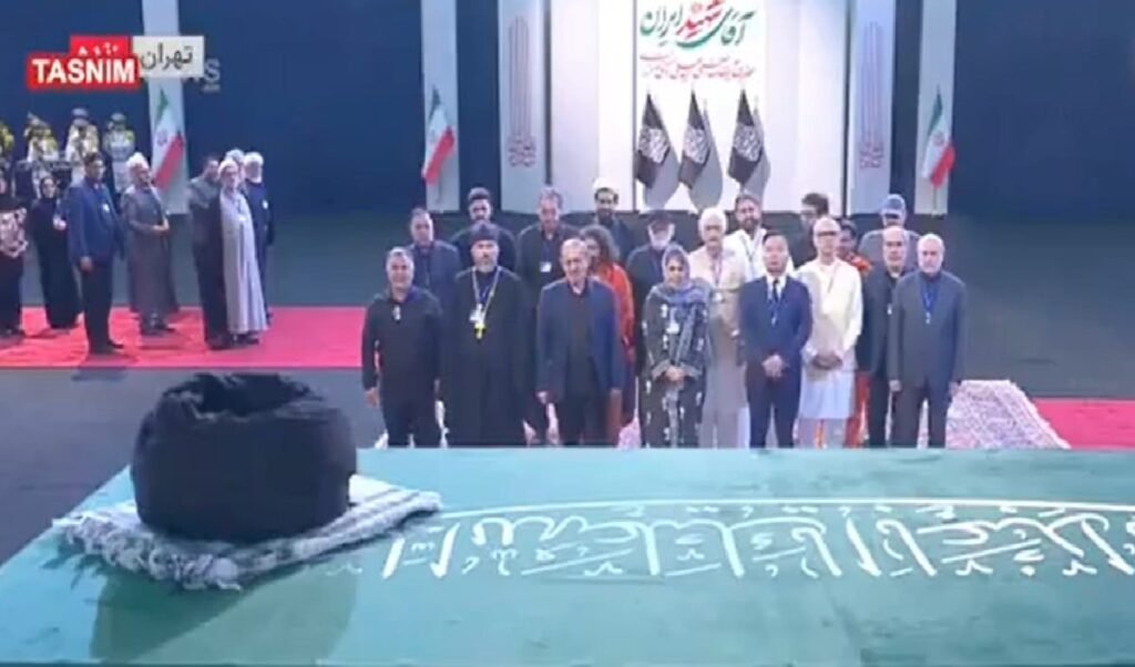 final farewell to ali khamenei indian delegation pays tribute final farewell to ali khamenei indian delegation pays tribute
