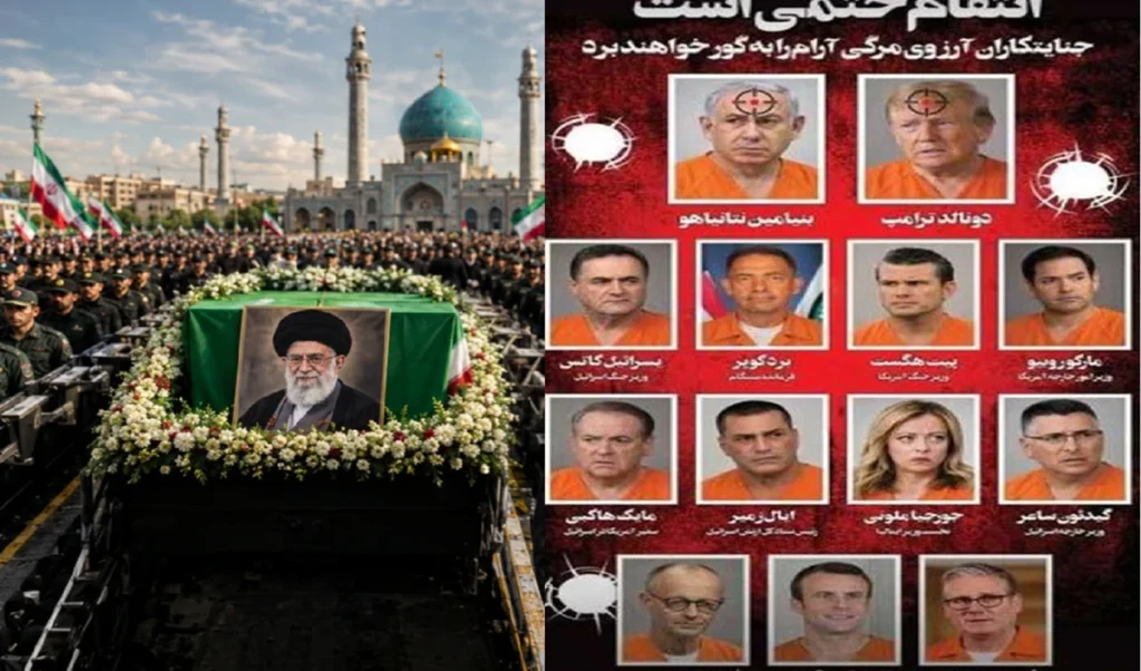 from trump to meloni 13 leaders targeted khamenei revenge