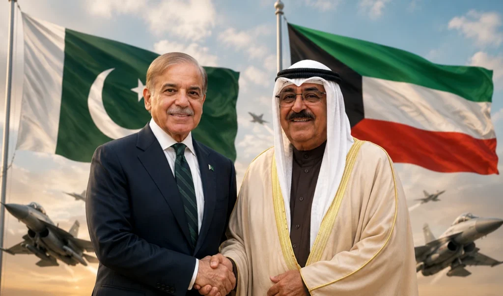 having lost faith in the us why did kuwait after being trounced by iran rush to pakistan