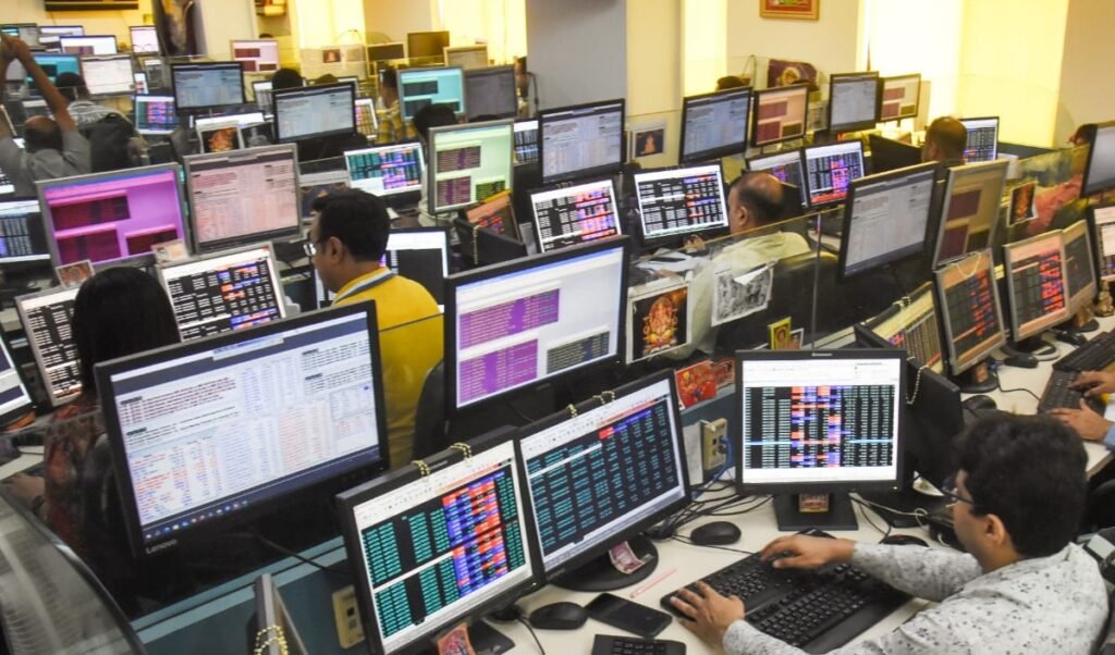 historic rally in the stock market sensex surges over 650 points nifty crosses 24350