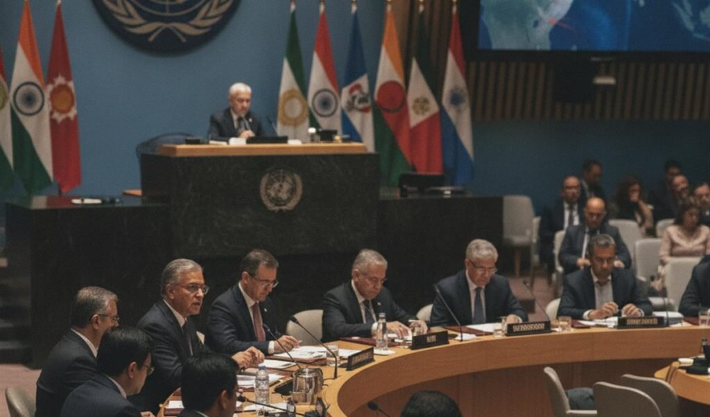 india condemns strait of hormuz ship attacks at un security council