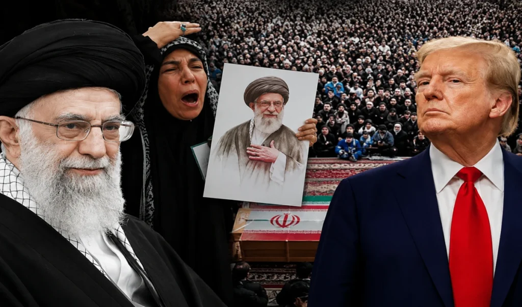 iranians displayed something at funeral procession left trump stunned iranians displayed something at funeral procession left trump stunned