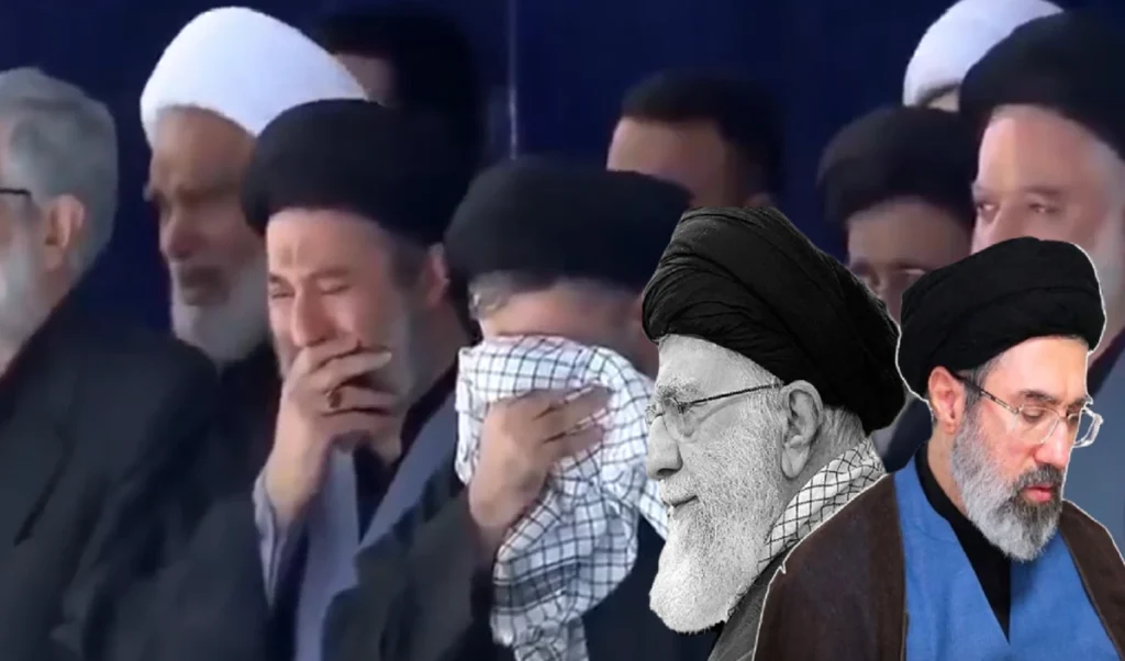 khamenei three sons seen together for the first time at the funeral khamenei three sons seen together for the first time at the funeral