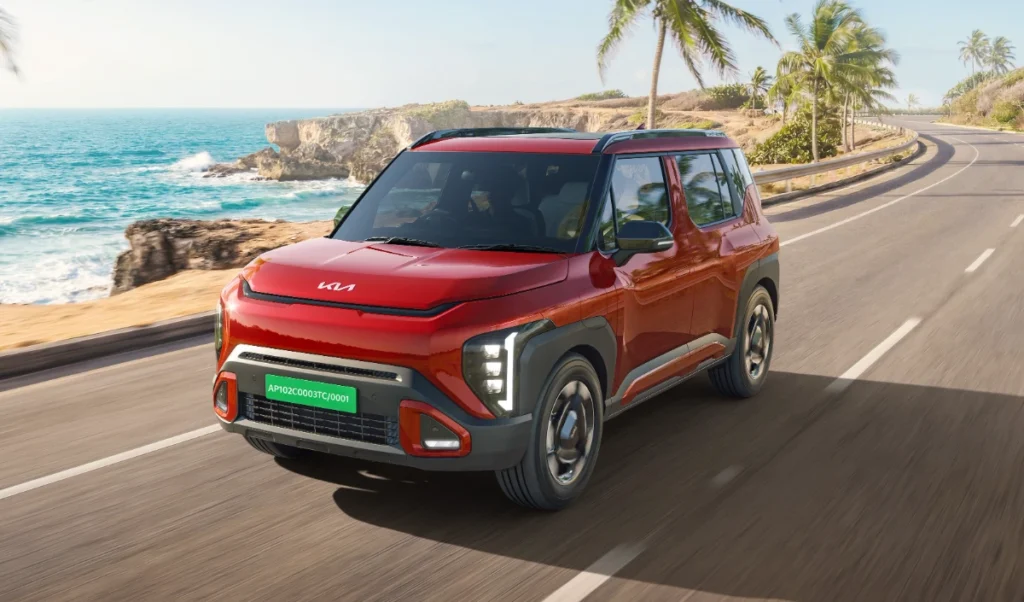 kia syros ev with a 526 km range has arrived the tata nexon ev will face direct competition kia syros ev with a 526 km range has arrived the tata nexon ev will face direct competition