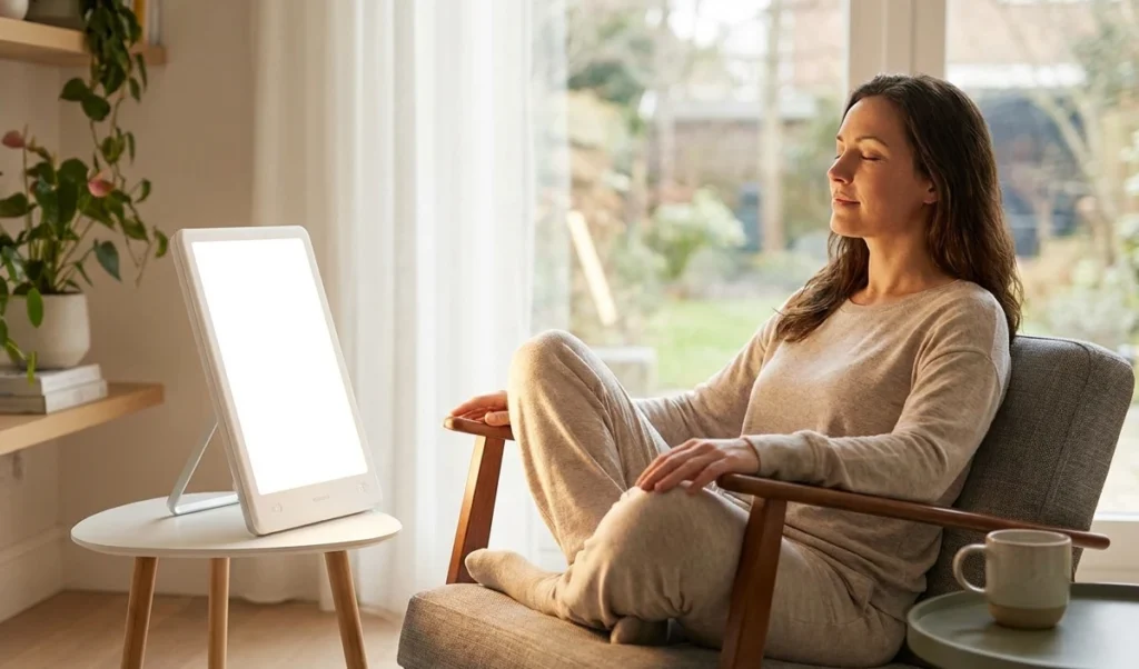 light therapy fix for poor sleep and mood