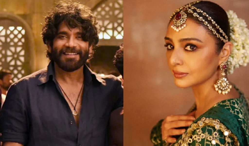 nagarjuna and tabu seen together after 28 years tabu will play villain in film king 100