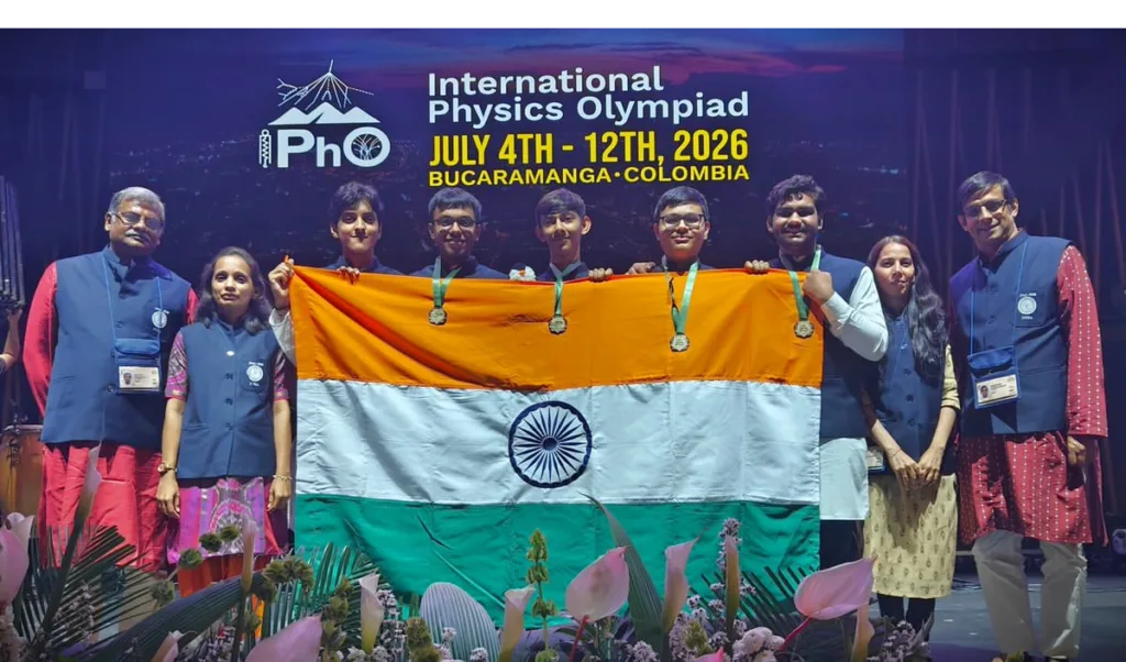 physics olympiad 2026 indian students shine in colombia create history by winning 5 gold medals