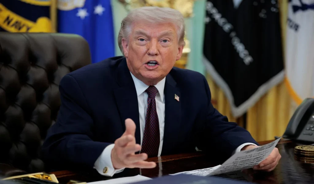 what was in that secret oval office briefing that led donald trump to scrap the iran deal