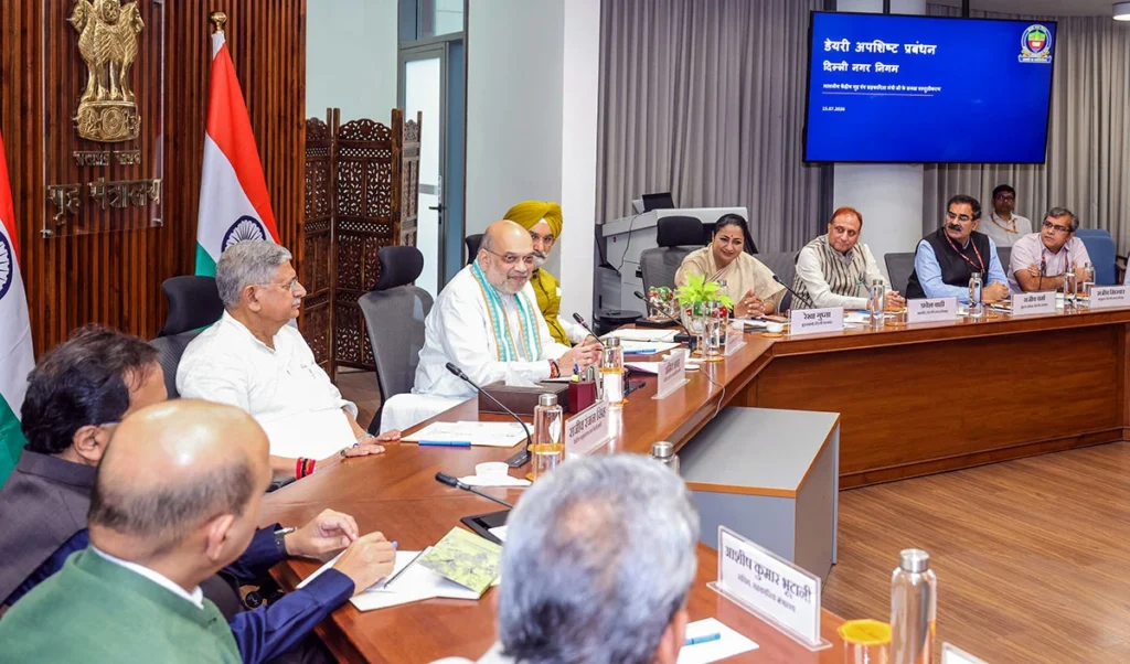 अमित शाह की उपस्थिति में MCD और NDDB ने CBG प्लांट्स की स्थापना के लिए समझौता ज्ञापन पर हस्ताक्षर किए