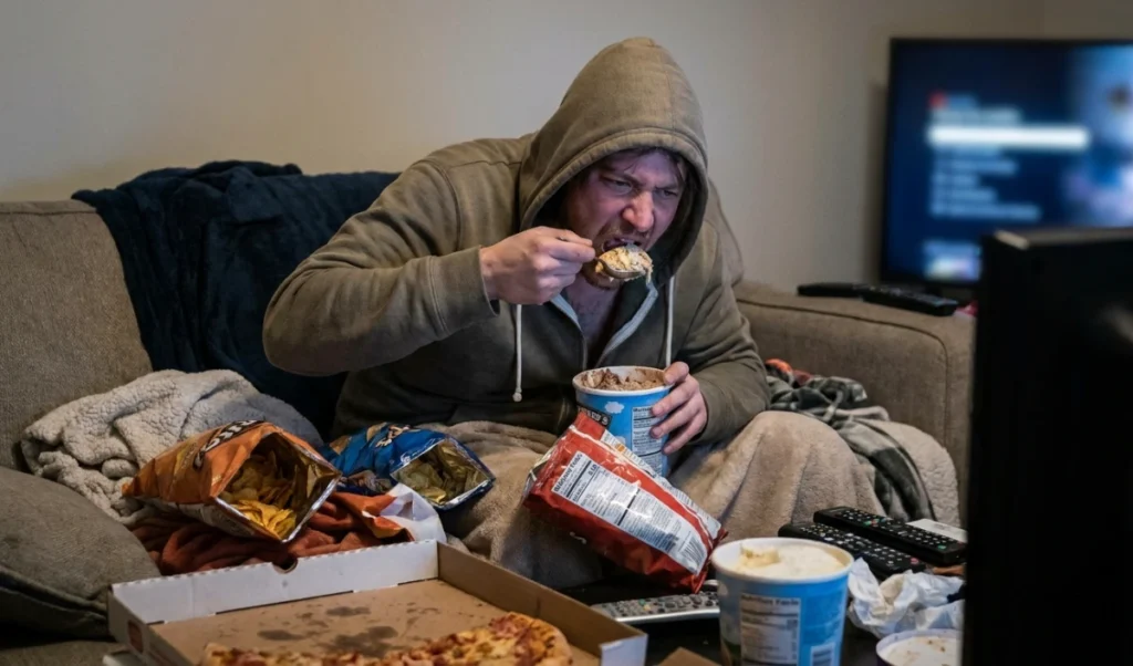 क्या आप भी वर्क प्रेशर के कारण बार-बार खाते हैं? जानिए Stress Eating और Obesity के बीच का यह खतरनाक कनेक्शन क्या आप भी वर्क प्रेशर के कारण बार-बार खाते हैं? जानिए Stress Eating और Obesity के बीच का यह खतरनाक कनेक्शन