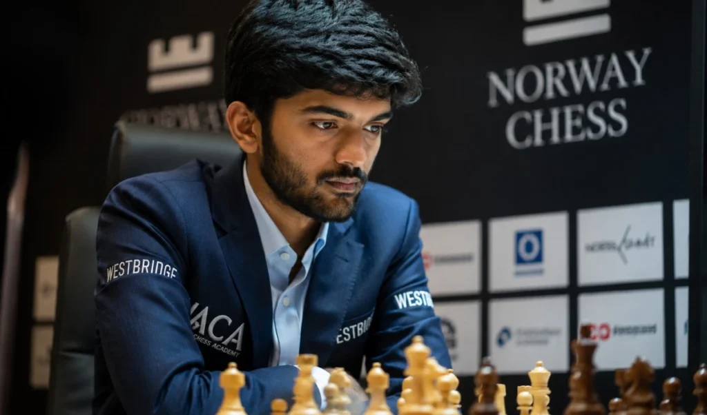 चेन्नई ग्रैंड मास्टर्स में बड़ा उलटफेर, M. Pranesh ने World Champion Gukesh को फिर दी मात चेन्नई ग्रैंड मास्टर्स में बड़ा उलटफेर, M. Pranesh ने World Champion Gukesh को फिर दी मात