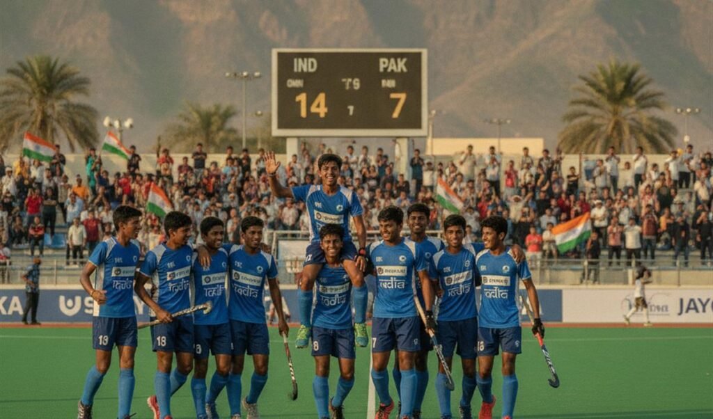 युवा हॉकी5 एशियाई चैम्पियनशिप: भारतीय सब जूनियर टीम ने पाकिस्तान और ओमान को हराया