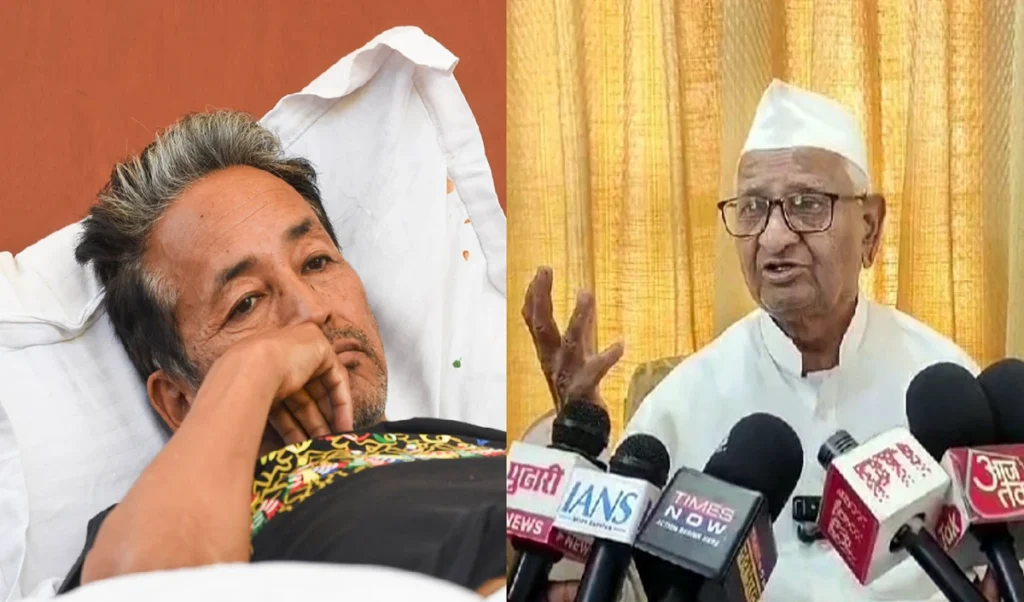 सब्र की परीक्षा न लें वरना…सोनम वांगचुक के सपोर्ट में उतरे अन्ना हजारे, कर दी ये मांग सब्र की परीक्षा न लें वरना…सोनम वांगचुक के सपोर्ट में उतरे अन्ना हजारे, कर दी ये मांग