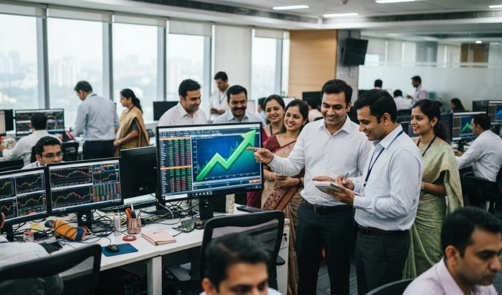 सूचना प्रौद्योगिकी और एचडीएफसी बैंक में लिवाली से शेयर बाजार में तेजी, सेंसेक्स 889 अंक उछला