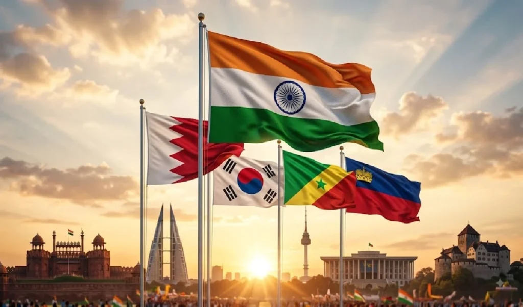 5 countries celebrate their independence alongside india 5 countries celebrate their independence alongside india