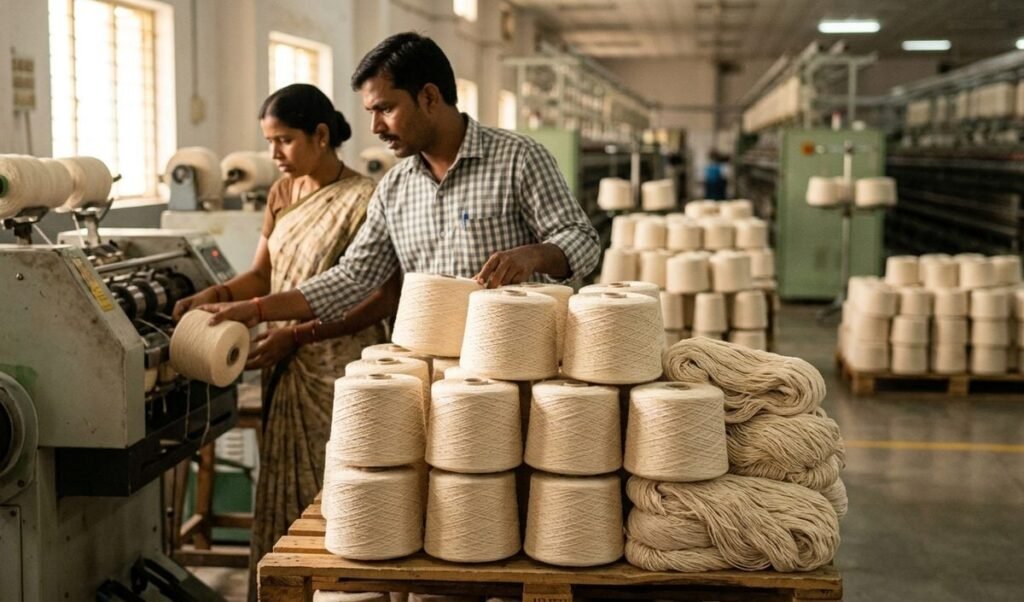 AEPC ने Cotton Yarn Export नियंत्रित करने की मांग की, कीमतों में 60% उछाल AEPC ने Cotton Yarn Export नियंत्रित करने की मांग की, कीमतों में 60% उछाल