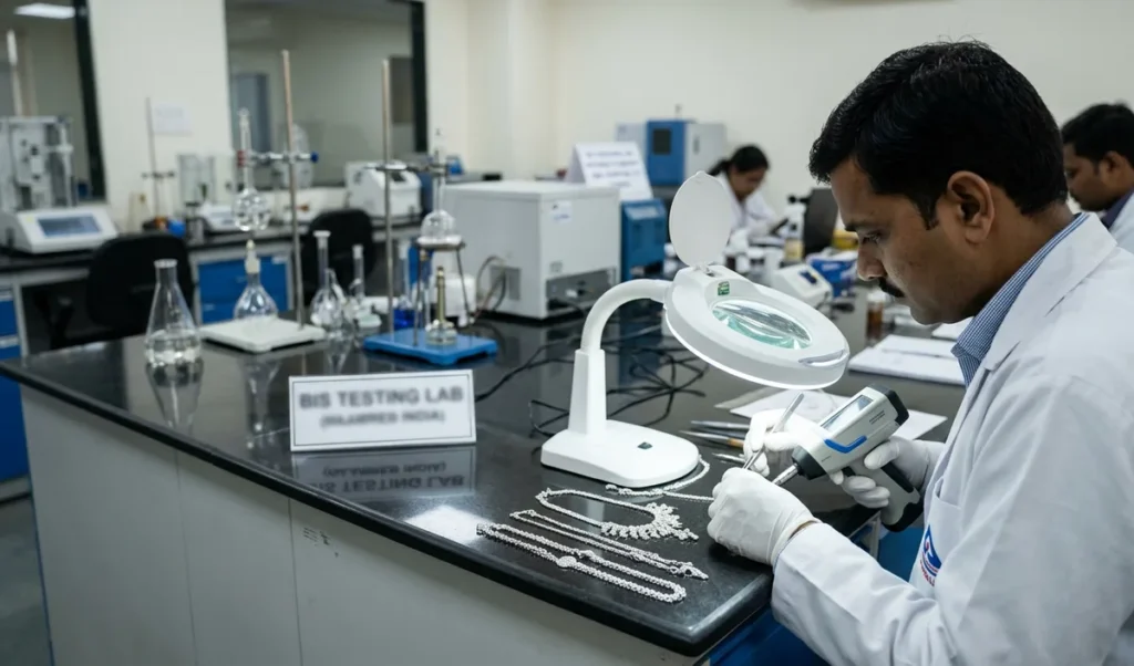 BIS बढ़ाएगा Silver Jewellery की जांच क्षमता, दो वर्षों में होगा लैब का विस्तार BIS बढ़ाएगा Silver Jewellery की जांच क्षमता, दो वर्षों में होगा लैब का विस्तार