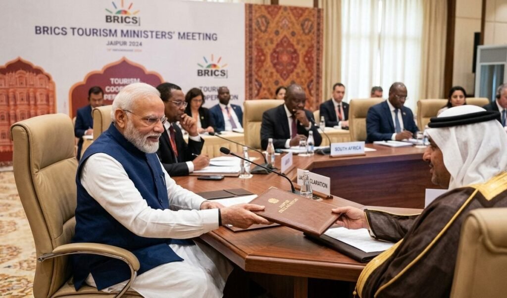 BRICS सम्मेलन: Jaipur Declaration को मिली मंजूरी, पर्यटन सहयोग बढ़ाने पर बनी सहमति