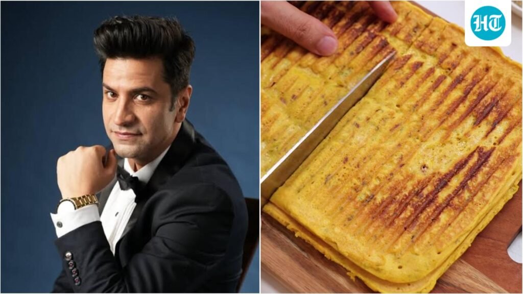 Chef Kunal Kapur shares a simple 2-minute sandwich maker hack to make crispy, golden besan cheela at home. Watch Chef Kunal Kapur shares a simple 2-minute sandwich maker hack to make crispy, golden besan cheela at home. Watch