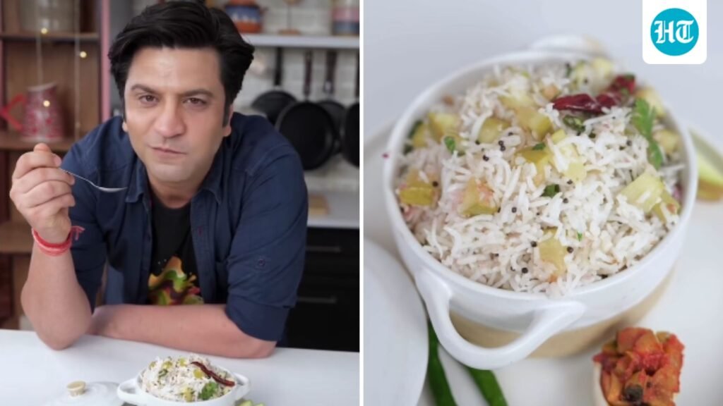 Chef Kunal Kapur shares fresh and tangy raw mango pulao recipe: See step-by-step preparation Chef Kunal Kapur shares fresh and tangy raw mango pulao recipe: See step-by-step preparation