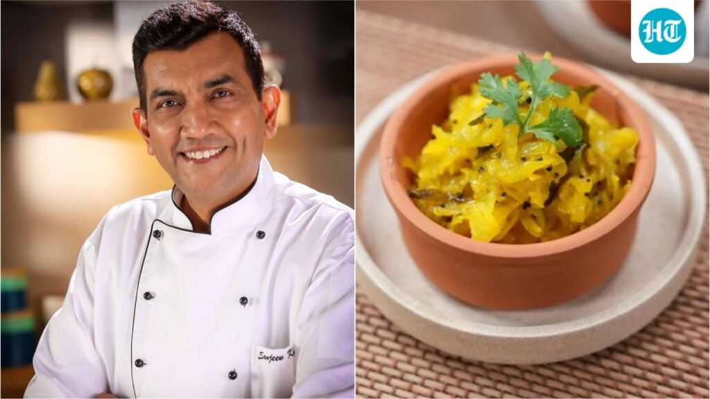 Chef Sanjeev Kapoor’s papaya sambharo recipe: How to make this crunchy Gujarati side dish at home Chef Sanjeev Kapoor’s papaya sambharo recipe: How to make this crunchy Gujarati side dish at home