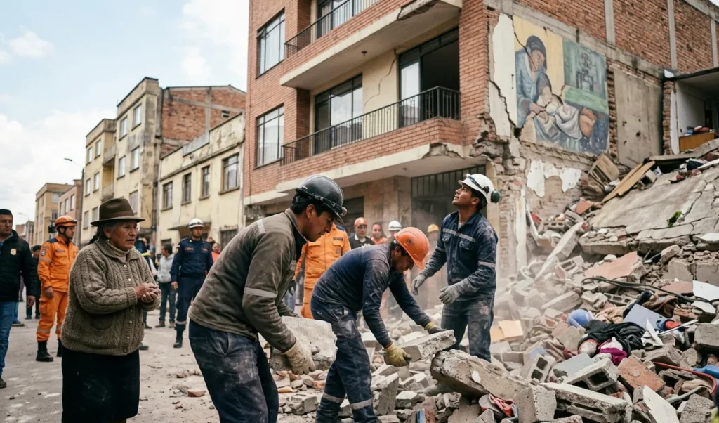 Colombia में 7.4 तीव्रता के भूकंप से 47 लोगों की मौत, उड़ानें निलंबित Colombia में 7.4 तीव्रता के भूकंप से 47 लोगों की मौत, उड़ानें निलंबित