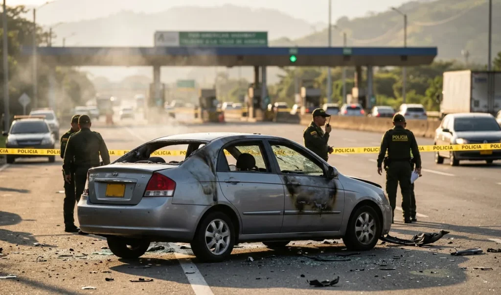 Colombia में नए राष्ट्रपति के शपथ ग्रहण के अगले दिन Car Bomb विस्फोट Colombia में नए राष्ट्रपति के शपथ ग्रहण के अगले दिन Car Bomb विस्फोट
