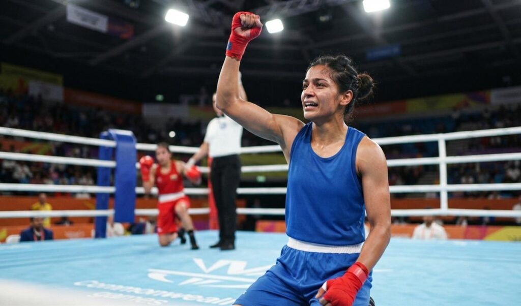 Commonwealth Boxing: जादूमणि, अरुंधति और जैस्मीन समेत 6 भारतीय मुक्केबाज फाइनल में पहुंचे Commonwealth Boxing: जादूमणि, अरुंधति और जैस्मीन समेत 6 भारतीय मुक्केबाज फाइनल में पहुंचे