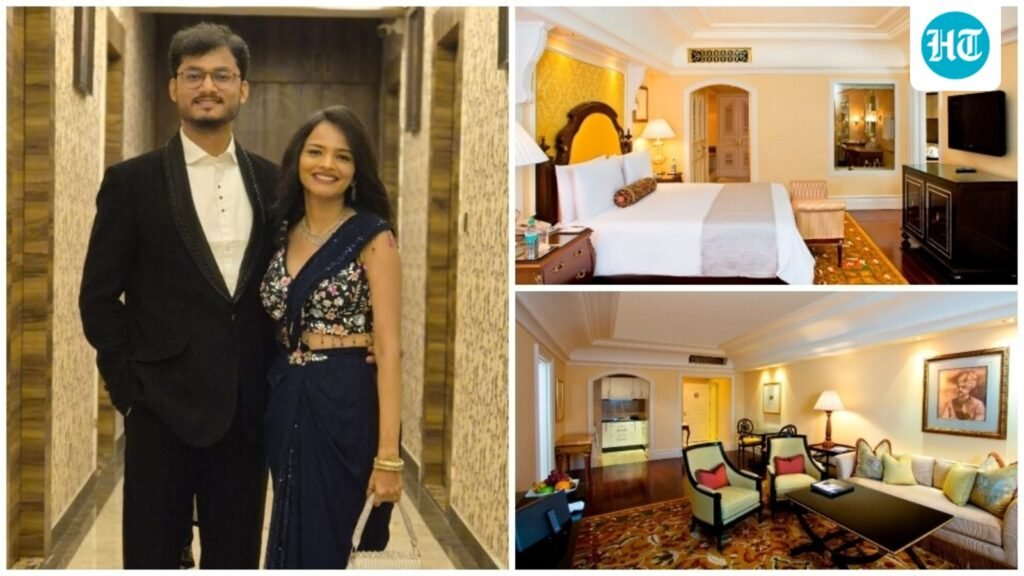 Couple gets 21-day stay at The Leela Palace from office after relocating to Bengaluru: 1-night costs… Couple gets 21-day stay at The Leela Palace from office after relocating to Bengaluru: 1-night costs…
