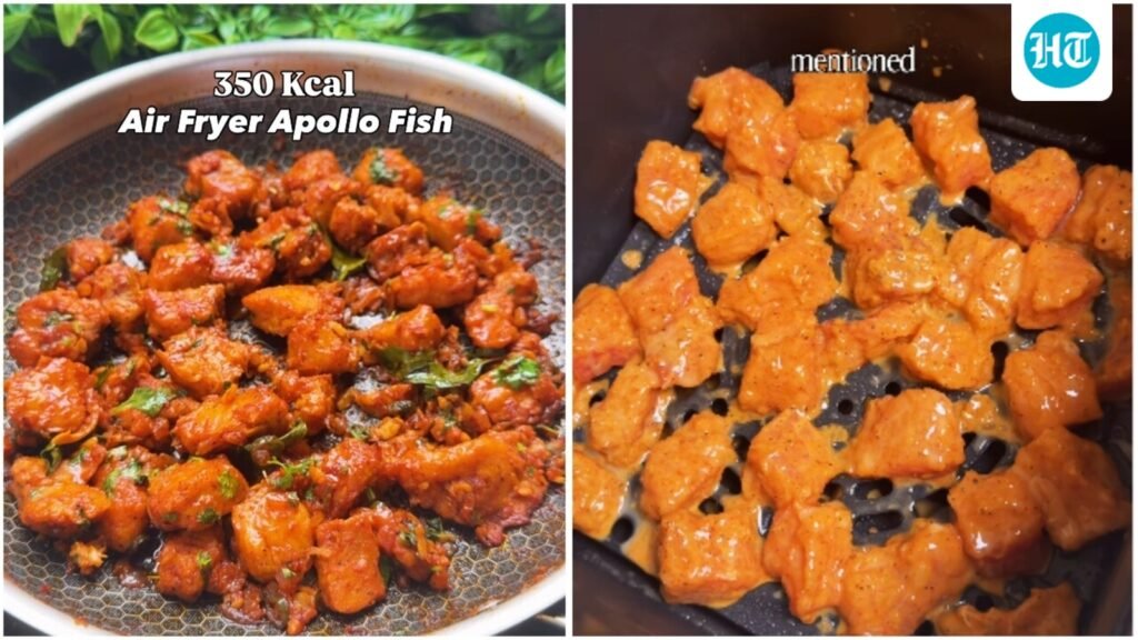 Craving a spicy and tangy snack? Try this nutritionist-approved air-fried Apollo fish recipe packing 42 g of protein Craving a spicy and tangy snack? Try this nutritionist-approved air-fried Apollo fish recipe packing 42 g of protein
