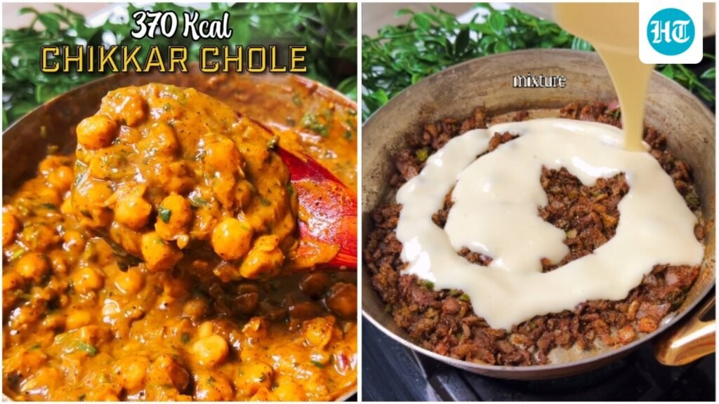Craving some delicious street food? Try this nutritionist-approved recipe for Lahori-Punjabi Chikkar Chole at home
