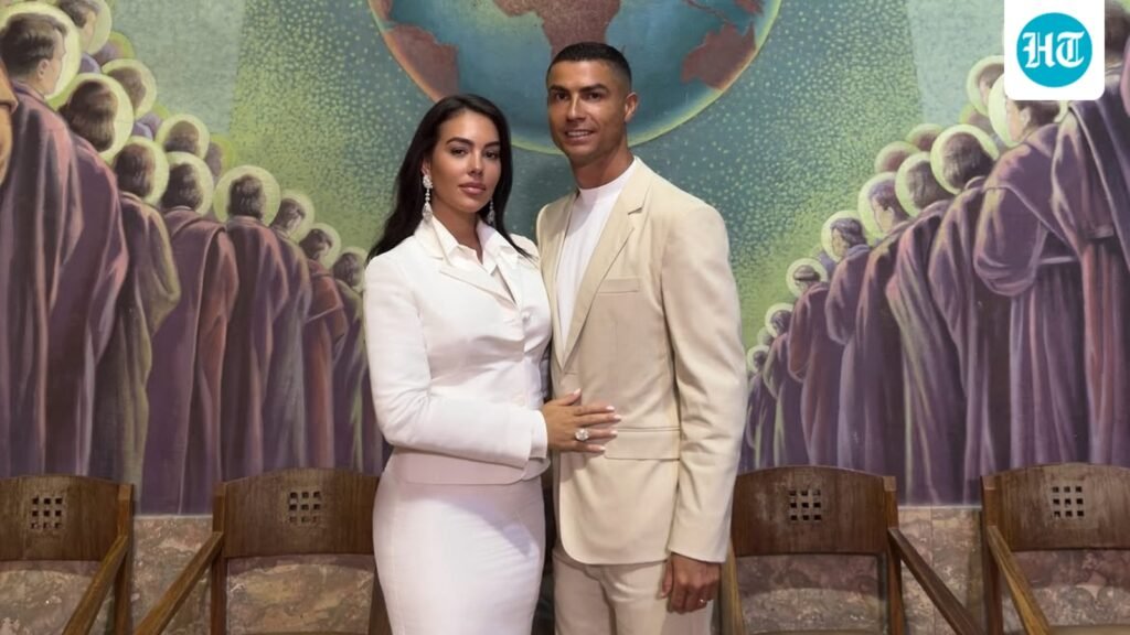 Cristiano Ronaldo and Georgina Rodriguez’s wedding: How the couple honoured the place they first met with their outfits Cristiano Ronaldo and Georgina Rodriguez’s wedding: How the couple honoured the place they first met with their outfits
