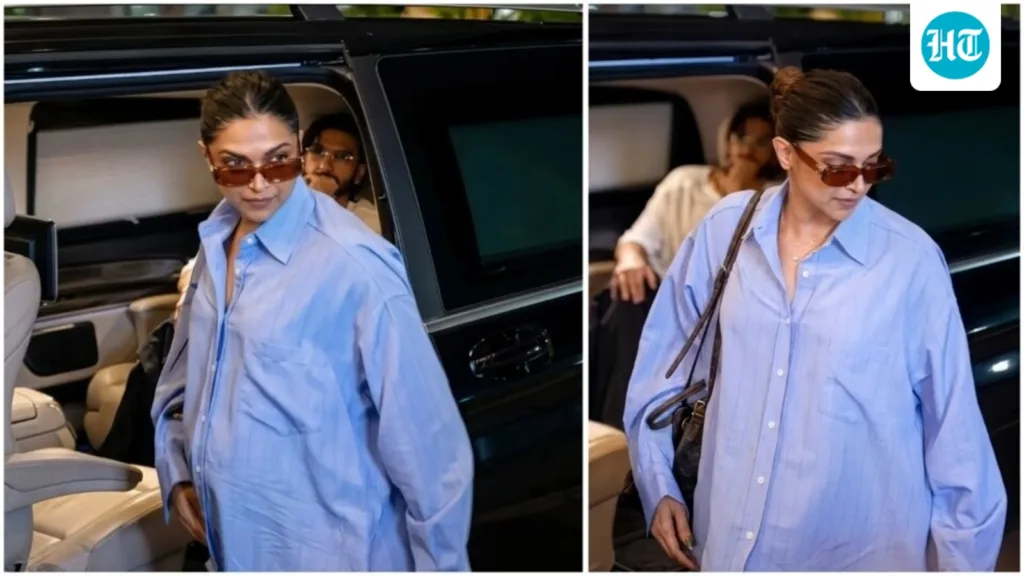 Deepika Padukone ditches baby bump-revealing trend, nails effortless airport style with baggy jeans and oversized shirt Deepika Padukone ditches baby bump-revealing trend, nails effortless airport style with baggy jeans and oversized shirt