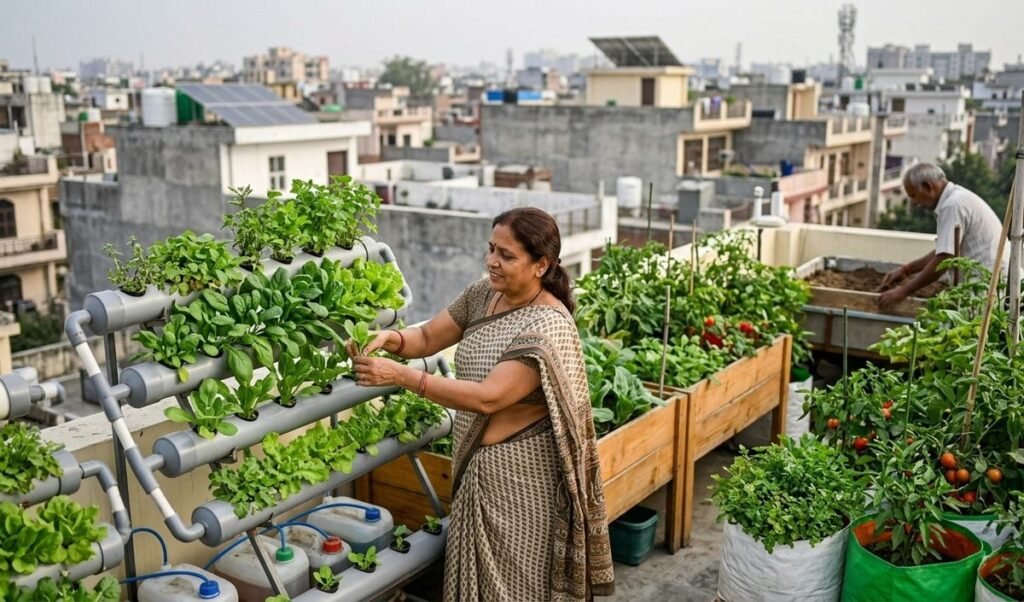 Delhi Master Plan 2047 में Urban Farming पर जोर, खाली छतों और भूखंडों पर होगी खेती